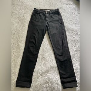 Levi’s 721 High Waisted Skinny Black Jeans